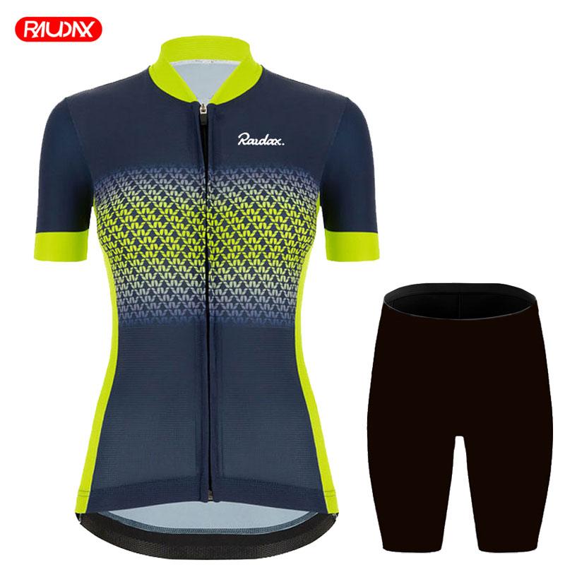 Abbigliamento Mountain Bike e Ciclismo su Strada Asciugatura Rapida Anti-UV Maillot Ciclismo Donna 2026 Set Completo Estivo a Maniche Corte Traspirante