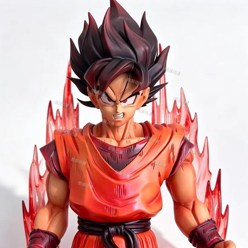 30cm Anime Dragon Ball Z Son Goku Model DBZ SSJ Action Figure Super Saiyan GOKU Figurine Collection GK Statue Ornament Toys