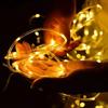 7m 12m Solar 100LED Lights Outdoor Garden Solar String Rope Lights Outdoor Led Garland Lamp for Wedding Party Decoration 8 Modes