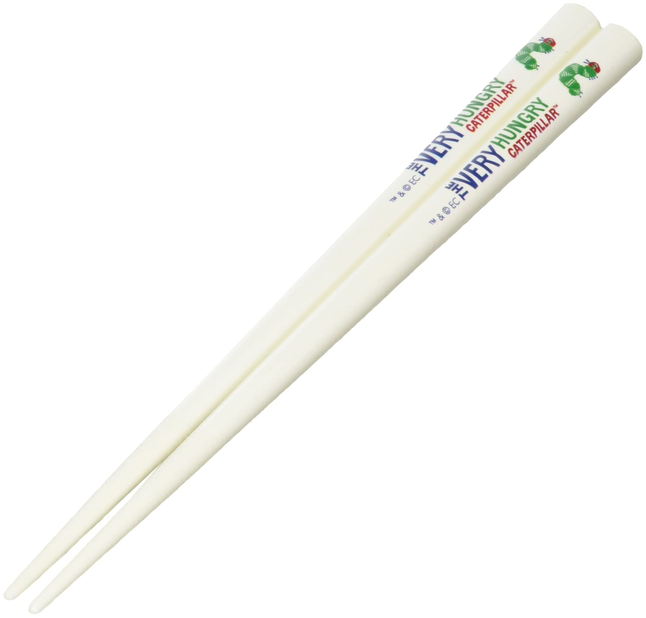 

Very Hungry Milky Lacquered 807035 The Caterpillar Children s Chopsticks, Small, Children s Tableware, White, белый