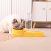 Dog Feeder Automatic Pet Water Dispenser Slow Feeder Bowl for Pets Anti-Choking Design Dry Wet Food Separation Bowl for Dog Cat