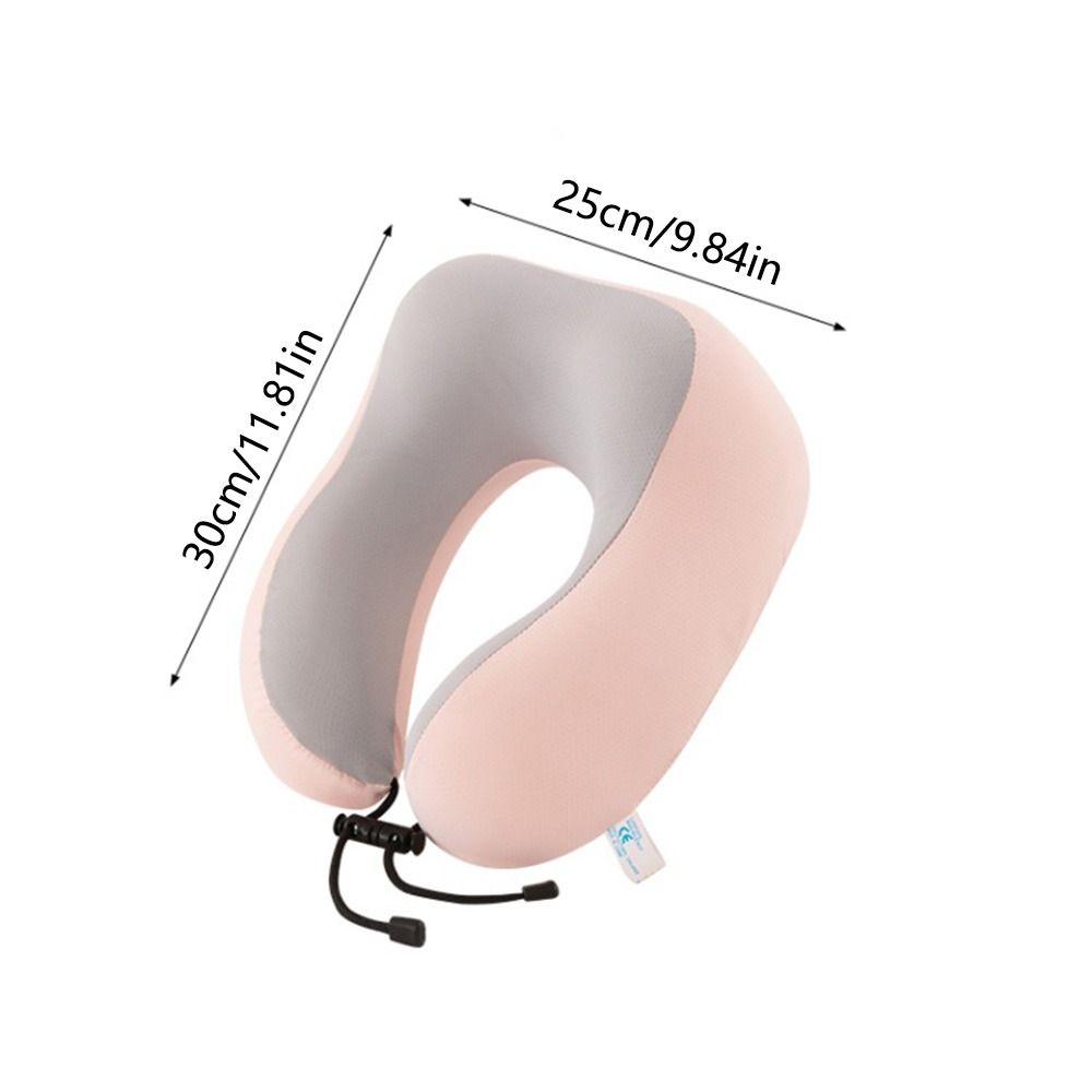 Portable Travel U-shaped Pillow Cooling Napping Neck Pad Soft Sleeping Neck Pillow  Nap