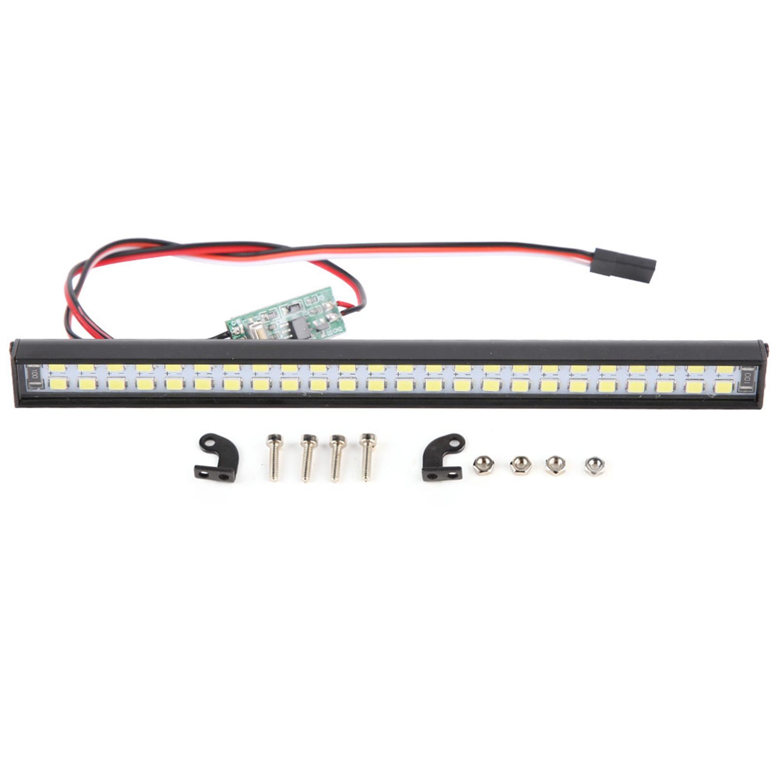

48pcs Lamp Beads RC Car Roof Lamp RC Crawler Universal LED Light Bar Part Accessory