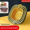 Zhao Ran 2-Piece Large Thickened Kitchen Drain Basket Set