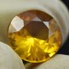 Natural 5.65 Ct Yellow Sapphire Diamond Cut Round Shape Loose Gemstone CERTIFIED AR-1101