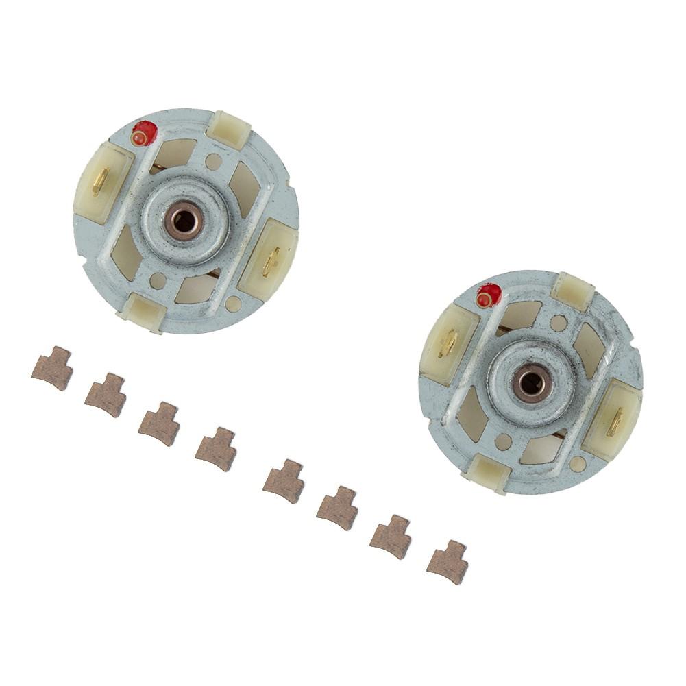 2 buc RS550 Suport perie de carbon pentru motor + 8 perii de carbon pentru Bosch