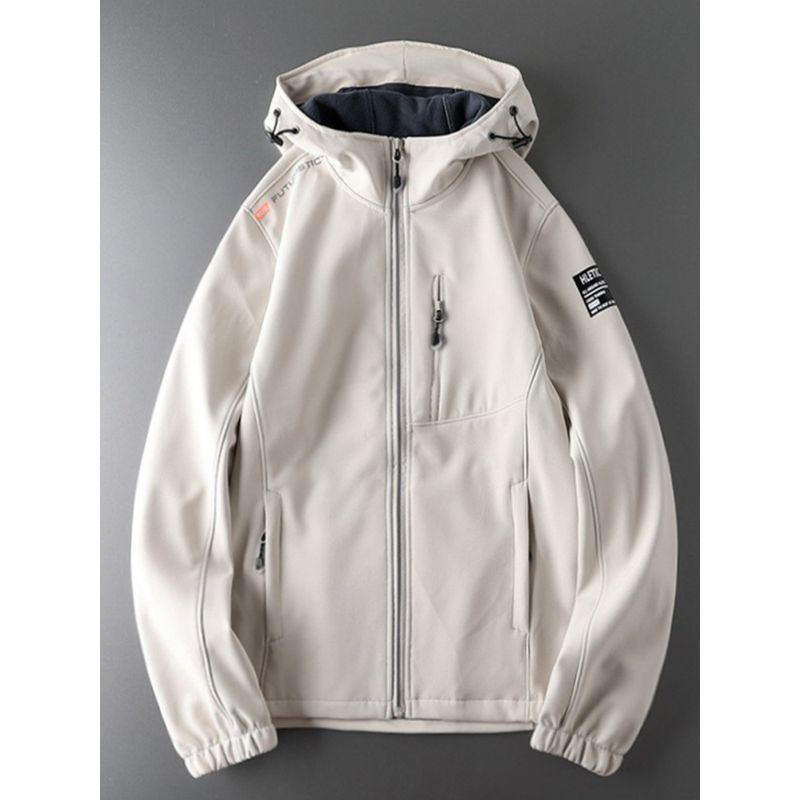 Windproof Fleece Men's Outdoor Sports Clothing Soft Shell Jacket