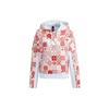 All-Over Print Hoodie Women Tops Red HC2795