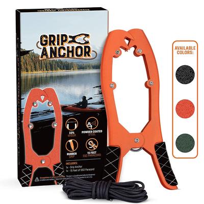 Canoe Toothed Anchor Clamp Tools Kayak Fishing Accessories Boat Clamps for Fixing Self-locking Tension Jaws