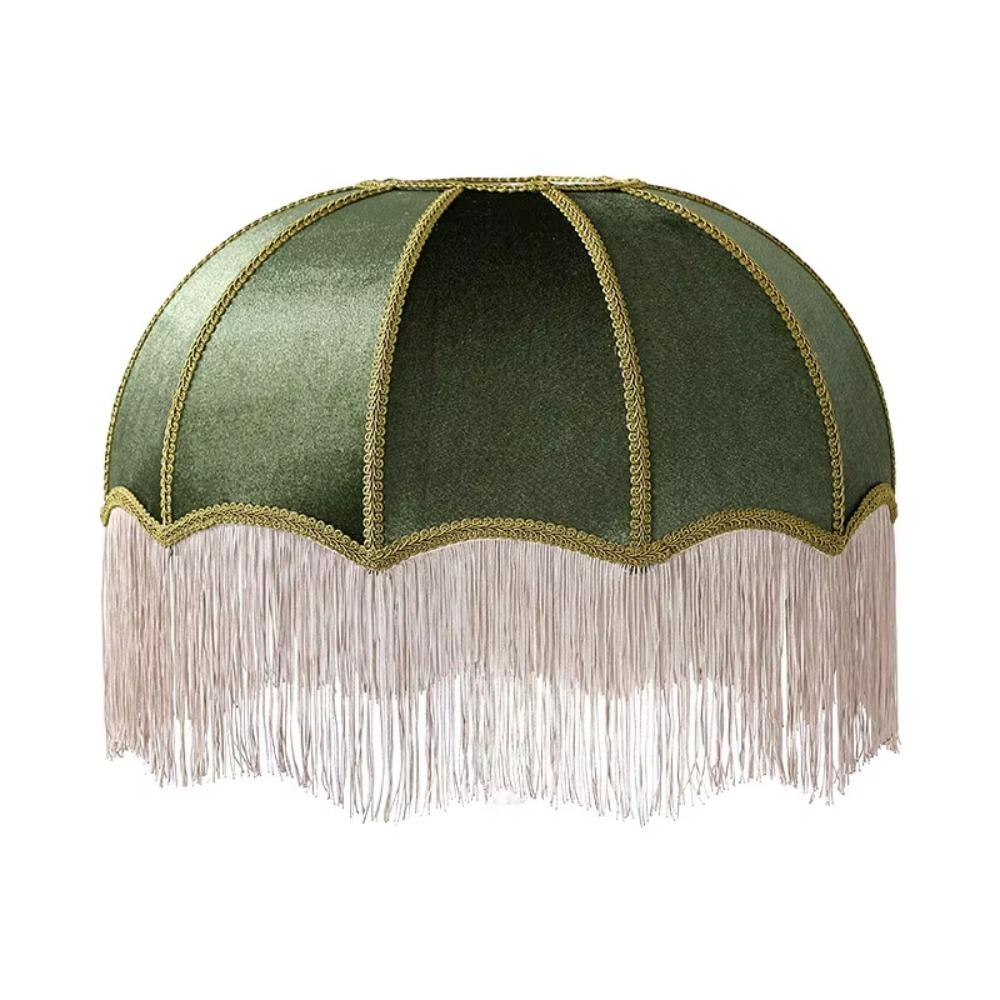 Vintage Style Fabric Lampshade European-style 20CM 25CM 30CM Retro Lampshade Floor Lamp