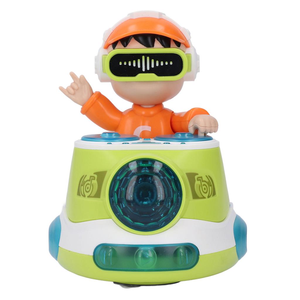 DJ Bouncing   Rock Boy Dancing Toy with Music Flashing Light   Wheel Automatic Movement Robot Toy Car for Toddlers