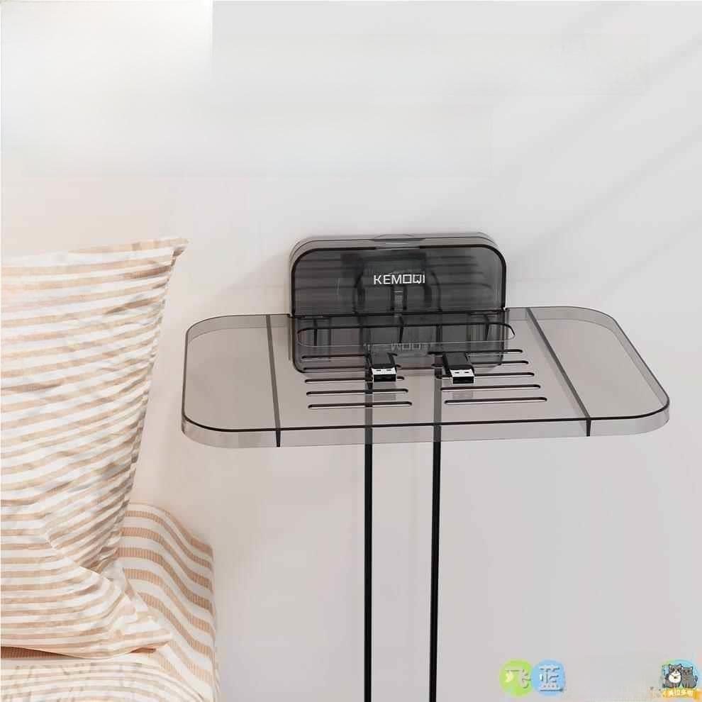 Suction Cup WiFi Router Placement Rack Storage Box Extension Cord Organizer Optical Machine Projector Stand Wall Mount Shelf