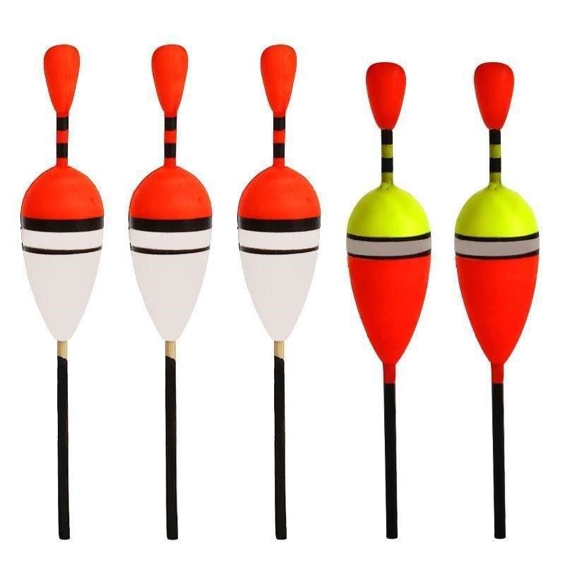 15pcs Fishing Lure Floats Bobbers Slip Drift Tube Indicator Assorted Float Sizes