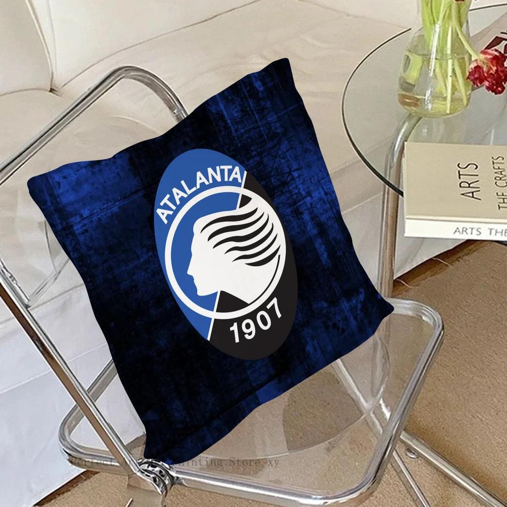 A-Atalanta B-Bergamasca Calcio Pillow Case Square Pillow Bedroom Sofa Leisure Comfort Cushion Living Room Home Decoration 40X40