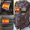 Toppa Ricamata Bandiera Spagnola su Vestiti Accessori Militari Tattici Toppe con Velcro Zaino Distintivo Morale Applicazione Chiusura