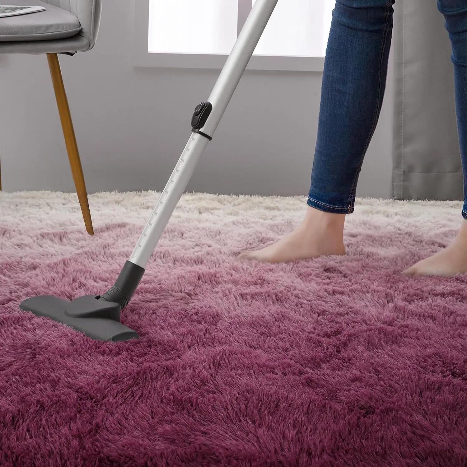 

Gradient Fiber And Wool Color Scheme Living Room Carpet, Bedroom Easy-To-Clean Corner Warmth Carpet For Home Decoration 80x120cm 31x47inch