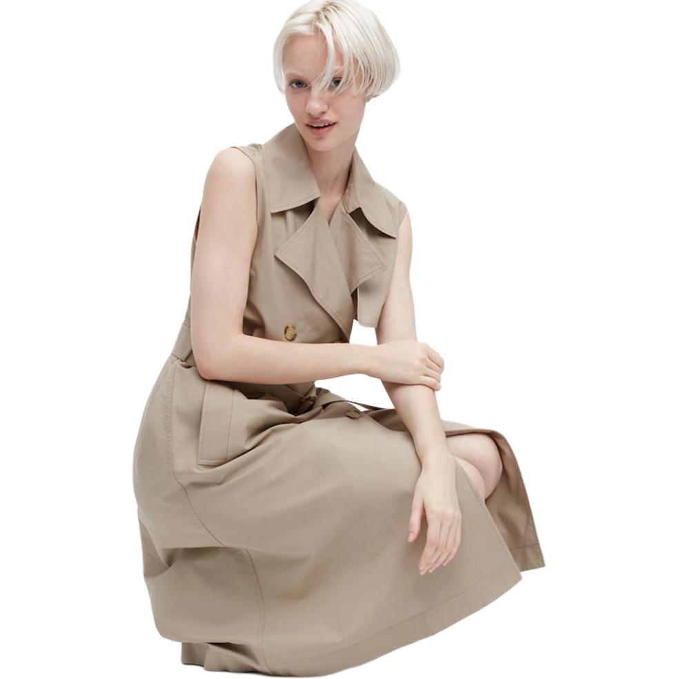 UNIQLO Fashionable Versatile Simple Fitted Sleeveless Dress Women dresses 461958-31