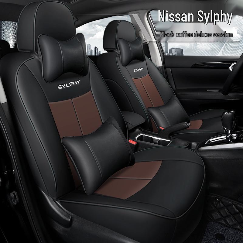 Sylphy Classic Vollumfassende Autositzauflage, 14. Generation, 2020, Universell für alle Jahreszeiten.