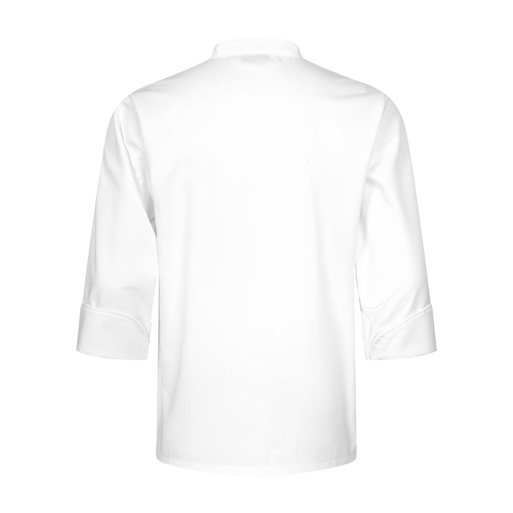 Cross-Over Collar Chef Coat for Men/Women - Unisex Professional Cook Uniform with Pockets, Kitchen Workwear
