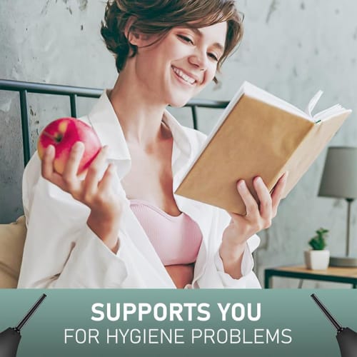 Yavoluy Enema Device, Multi-Purpose Irrigator, Large Capacity 224ml, Reflux Prevention, Manual Press, Unisex, Irrigation Tool (Blue)