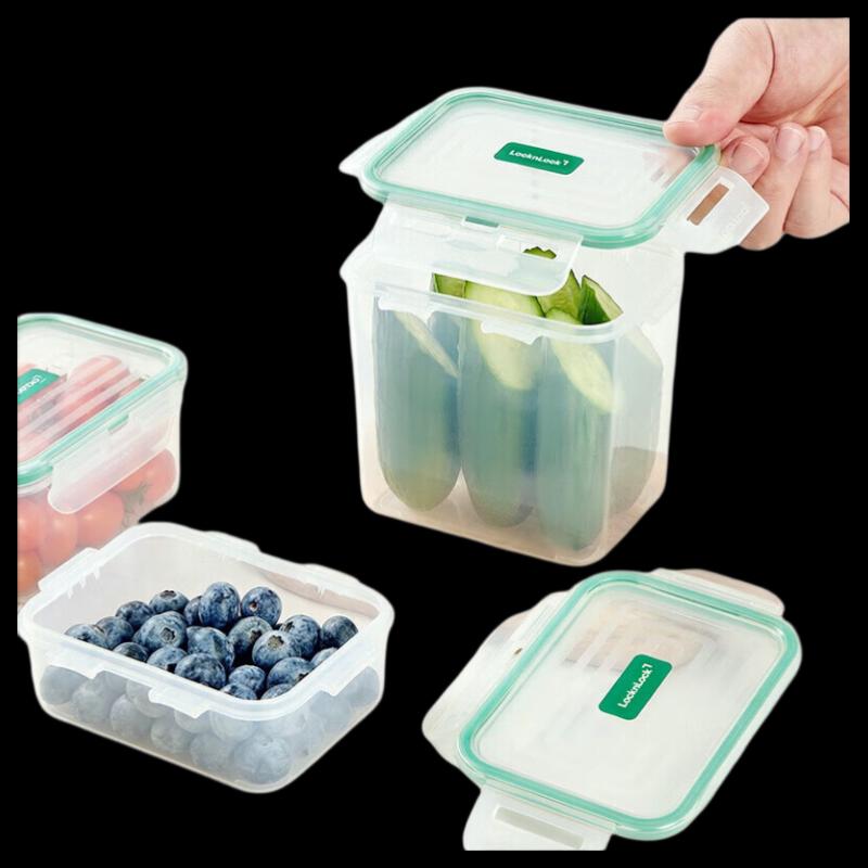 LOCK&LOCK Plastic Food Storage Container 3-Piece Set