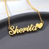 Stainless Steel Choker Custom Necklace Personalized Jewelry Men Handmade Nameplate Pendant Necklaces Women Best Friend Gift