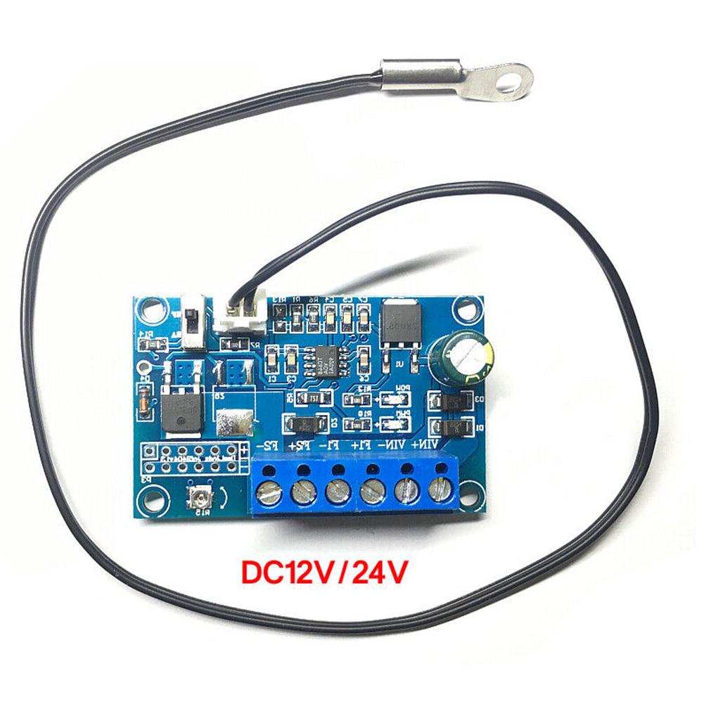 DC 12V 24V 4A PC Fan Temperature Control Thermostat Speed Governor 2-4 Cable Chassis Fan Speed Regulation Module With Sensor