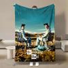 8 Size Breaking-Bad TV Show Series Flannel Blanket Home Sofa Lunch Break Blankets Children Student Blankets Nap Cover Kid Gift