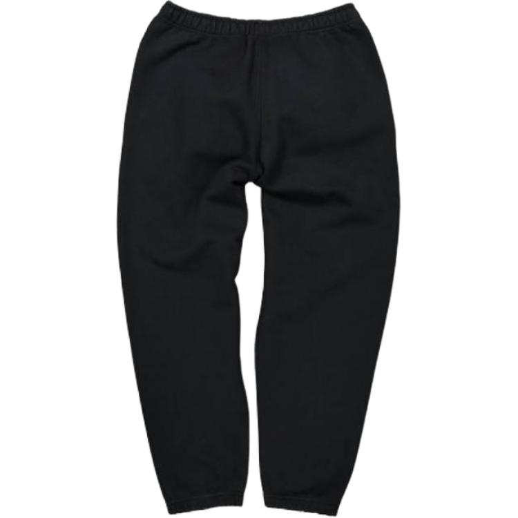 Nike Solid Color Elastic Waist Cuffed Pants Men Bottoms Black CZ5365-010