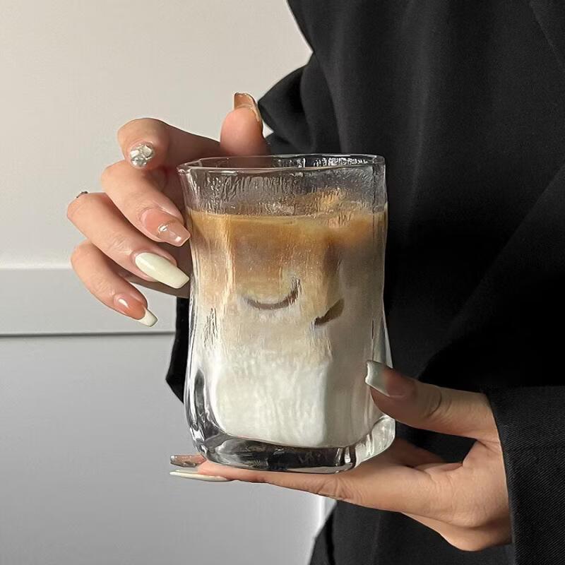 Irregular Ins Style Glass Beverage Cup
