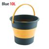 5/10L Silicone Foldable Bucket – For Car Washing & Water Storage, Space-Saving, Suitable for Kitchen, Outdoor & Fishing Use
