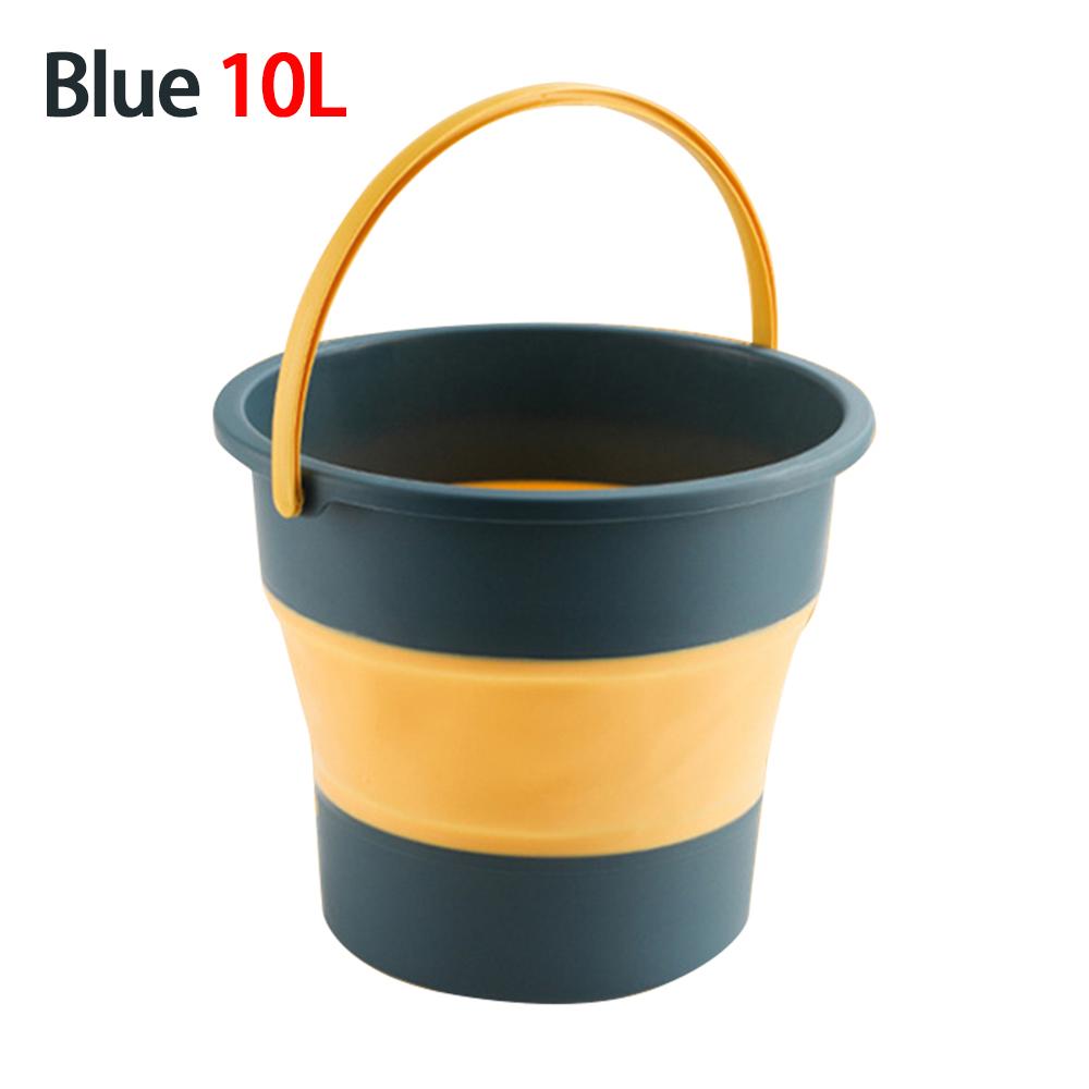 5/10L Silicone Foldable Bucket – For Car Washing & Water Storage, Space-Saving, Suitable for Kitchen, Outdoor & Fishing Use