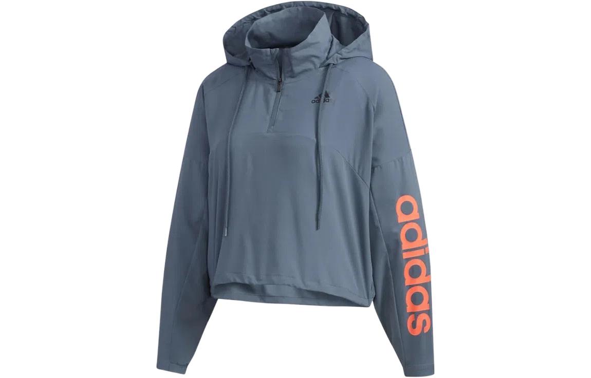 Adidas Jackets Women s Blue Hooded Moderate Other GD4613 L