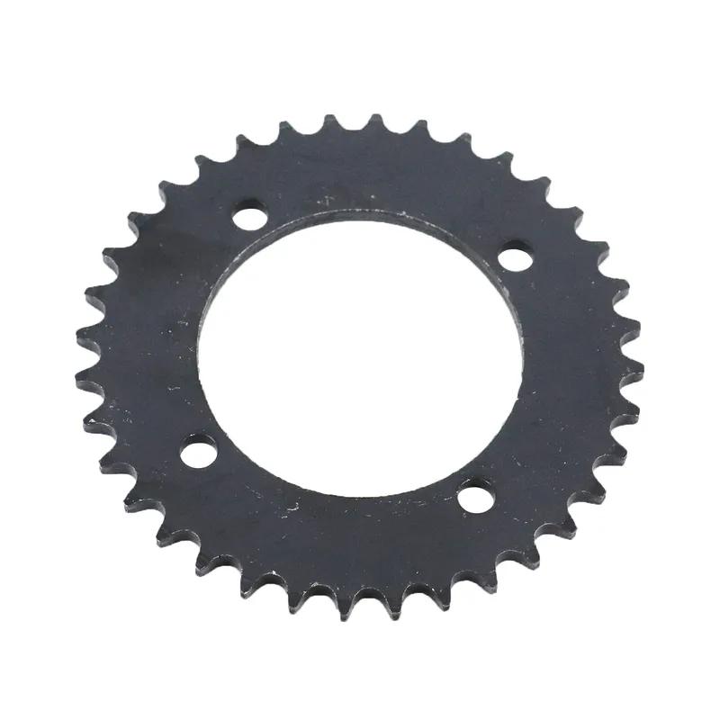 T8F Rear Chain Sprocket Black T8F 36T tooth 54mm For 43cc 47cc 49cc Minimoto Pocket bike Gas Petrol Goped Scooter ATV Quad