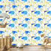 Teddy bears stars and moons wallpaper for living room and bedroom 50x1000