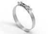 Clamping Band Gbs 98-103 (Clamp W1 - Galvanized Steel) Width 24mm Teger ( Sold In 5s )