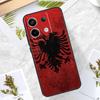 Albania Flag Eagle Case For Xiaomi Redmi Note 14 13 12 11 10 9 15 Pro Plus Redmi 15 10C 12C 13C 14C 15C Cover