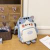 Cute Cartoon Design Crossbody Bag for Women Front Zip Pocket Mini Shoulder Bag for Daily Use