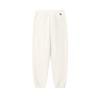 FILA Original Classic Minimalist Comfortable Skin-Friendly Pocketed Cuffed Casual Pants Women pants Cloud-Mushroom-White F11W549607FWT