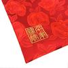 Senshishuin Nishijin Brocade Drawstring Bag Rose Large (Lined) Romantic/Red,