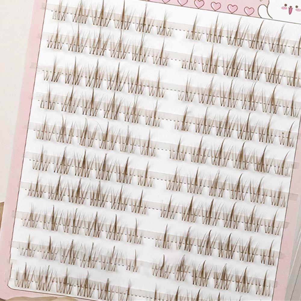 Fashion Sunflower False Eyelashes Natural Simulation Fairy Cos Mink Eyelashes Extension Diy Makeup Individual Segmented Eye