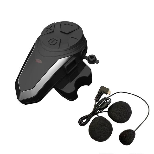 

BT-S3SN Bluetooth мотоциклетный шлем гарнитура интерком наушники BTS3 мотоциклетная система связи с FM-радио для 3 мотоциклистов 1pc for full face