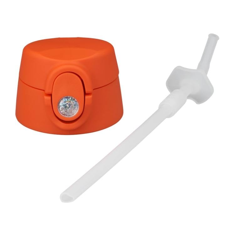Thermos replacement part straw cap orange FJO-600 unit, (OR) оранжевый