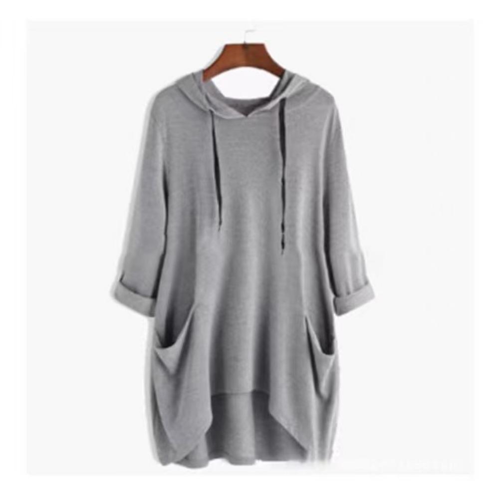 

HNXC Женская мода Повседневные толстовки с капюшоном и длинным рукавом XXXXL