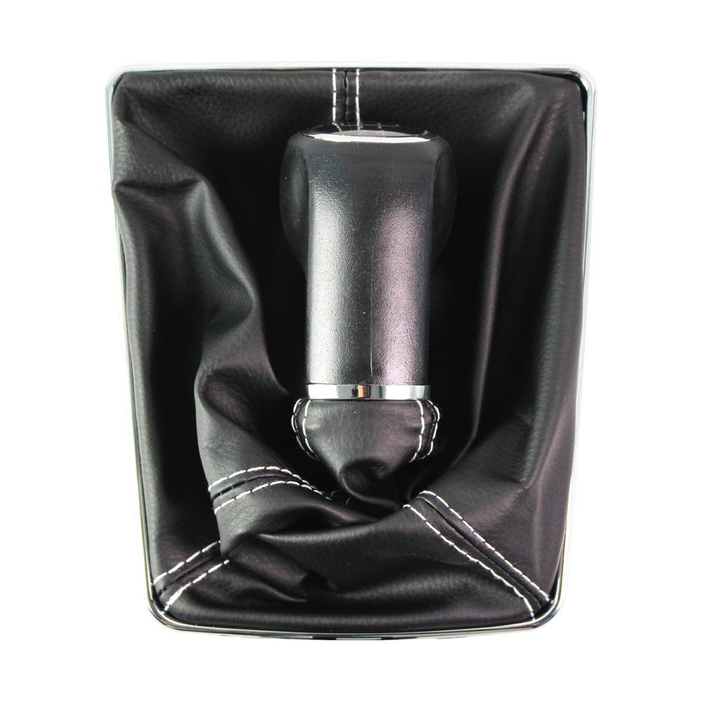 5/6 Speed Manual Gear Shift Knob Lever Shifter For Vauxhall Opel Astra H 1.6 2004-2010 Black Plastic Interior Parts