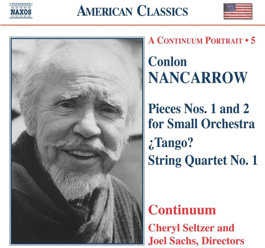 CD NANCARROW, CONTINUUM, SELTZER; SACH - Continuum Portrait 5 8559196 Naxos 2005 Europe Classical Used