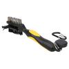 Golf Multifunction Cleaning Brush Double Sides Foldable Nylon Steel Wire Cleaner Accessory