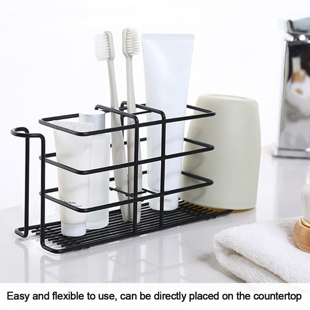 Space Saving Countertops Storage Rack Metal Kitchen Organizer Stand Bathroom Shelf