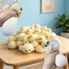 Fake Food Squishy Steamed Stuffed Bun Stress Ball Fidget Sensory Toys Squishies Bun with Steamer Squeeze Dough Ball Gifts