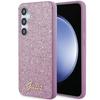 Pouzdro pro Samsung Galaxy S24 Plus Guess Glitter Fialové